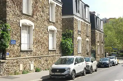 Rue des Peupliers, Paris 13e.