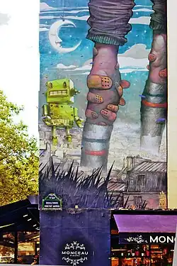 Sans titre, Bom.K, 124 boulevard Auriol, Paris 13e