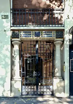 No 59 : immeuble art nouveau.
