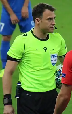 Felix Zwayer en septembre 2019 en Ligue des champions.