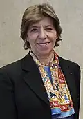 Catherine Colonna, ministre des Affaires étrangères de 2022 à 2024.