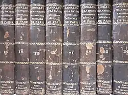 Reliures avec super ex-libris "Ecole de médecine de Clermont-Fd"