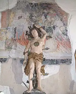 Statue reliquaire de saint Sébastien - XVIe&nbsp;siècle