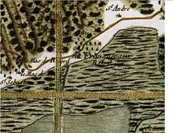 Autre carte Cassini de Franquevaux.