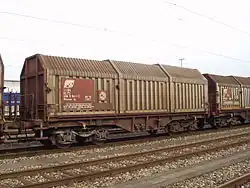 Wagon à capots télescopiques Shimmns des FS.