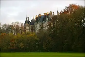 Le château de Villersexel.