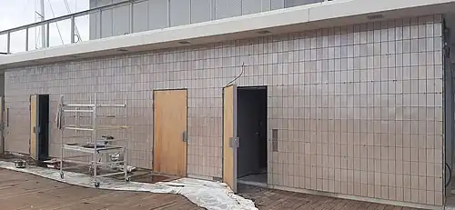 Façade carreaux métallisés - Port d’Antibes – Quai des Milliardaires