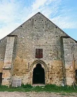 Façade de l'abbatiale