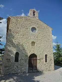 La chapelle Saint-Elzéard...