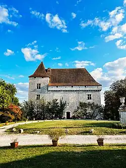 Façade nord du château