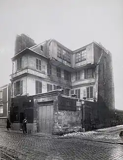 No 38 : vue en 1919 (photographie de Charles Lansiaux).