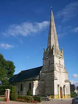 L'église Saint-Léonard de La Cerlangue.