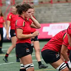 Fabiola Forteza, joueuse de rugby