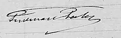 signature de Ferdinand Fabre