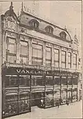 Facade de Vaxelaire, Pignot & Cie (rue Saint-Dizier, Nancy).