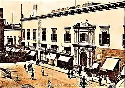 L'Auberge d'Auvergne à La Valette avant sa destruction lors de la Seconde Guerre mondiale.