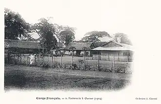 Factorerie à Ouesso.