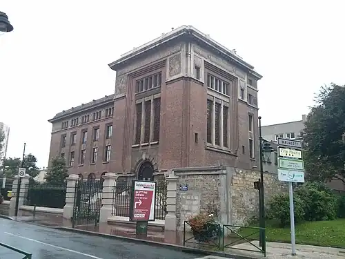L'immeuble occupé par Supélec à Malakoff de 1927 à 1975.