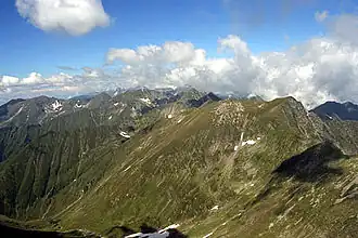 Monts Făgăraș et Moldoveanu.