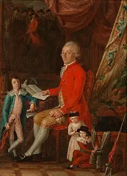 Portrait de famille d'Alexander Jozef de Vijlder