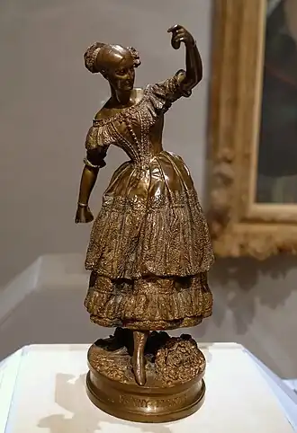 Fanny Elssler (vers 1836), musée d'Art de l'université de Princeton.