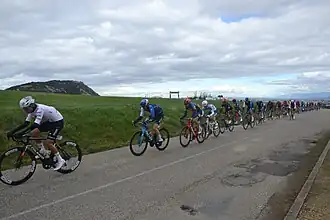 Ayuso (21) en course.