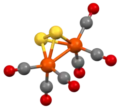 Image illustrative de l’article Disulfuro-bis(fer tricarbonyle)