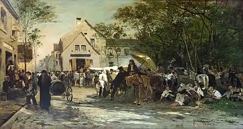 Russischer Wochenmarkt (1876)