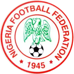 alt=Écusson de l' Équipe du Nigeria