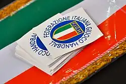 Description de l'image Federazione_Italiana_Giuoco_Handball.jpg.