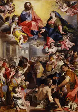 Madone du Peuple de Federico Barocci, 1575/79, conservée aux Offices de Florence.