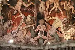 L’Enfer, 1474-1479, Santa Maria del Fiore, Florence.