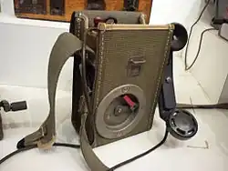 Téléphone de campagne de l'armèe Suisse modèle 1950