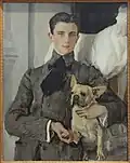 Le prince Félix Felixovitch Ioussoupov, frère du précédent, connu pour son implication dans l'assassinat de Raspoutine. Huile sur toile, par Valentin Serov.