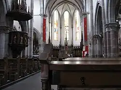 Intérieur de l'église.