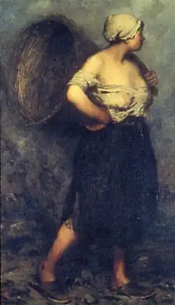 Femme du Pollet à Dieppe (1876), musée municipal de La Haye.