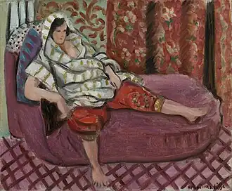 Femme au divan rose, 1921 – Art Institute of Chicago, Chicago.