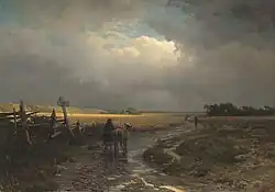 Chemin après la pluie, 1867-1869.