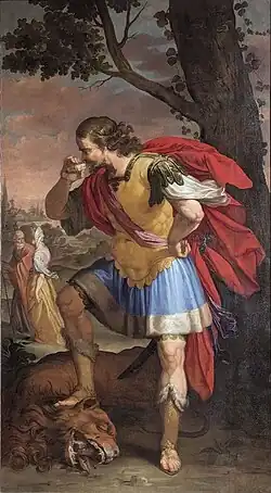 Ferdinand Elle - Samson mange un rayon de miel