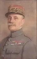 Portrait du maréchal Foch en 1925.