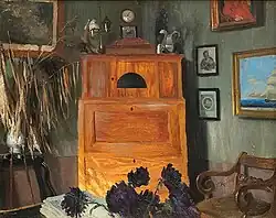Intérieur à Bohdanów, 1906