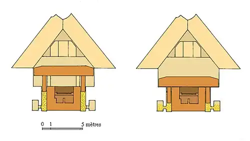 Procédé de fermeture du caveau de la pyramide inachevée de Saqqarah sud