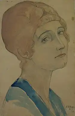 Fernand Chalandre, Portrait d'Élise.