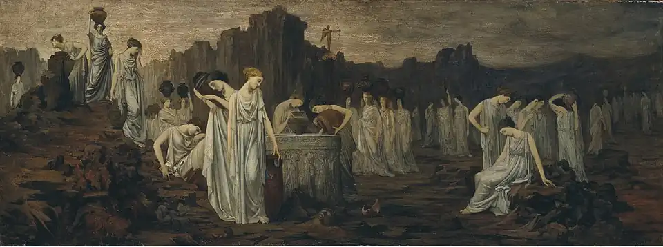 Les filles de Danaos (vers 1900), Melbourne, National Gallery of Victoria.