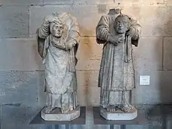 Statues du jubé de la cathédrale Saint-Jean de Besançon par Claude Lullier (1560)