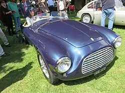 Ferrari 166 MM Barchetta Touring, concours d'élégance Villa d'Este.