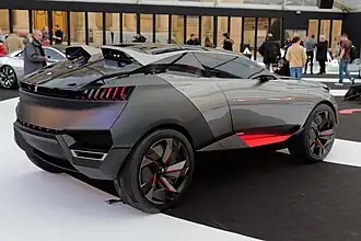 Au Festival automobile international 2015.