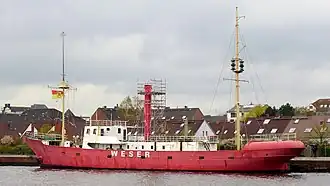 illustration de Weser (bateau-phare)