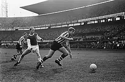 Feyenoord-Sparta en 1965.