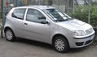Fiat Punto II phase 2.1, 3&nbsp;portes (à partir de 2007).